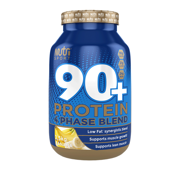 NutriSport 90+ Protein 2.5kg Raspberry