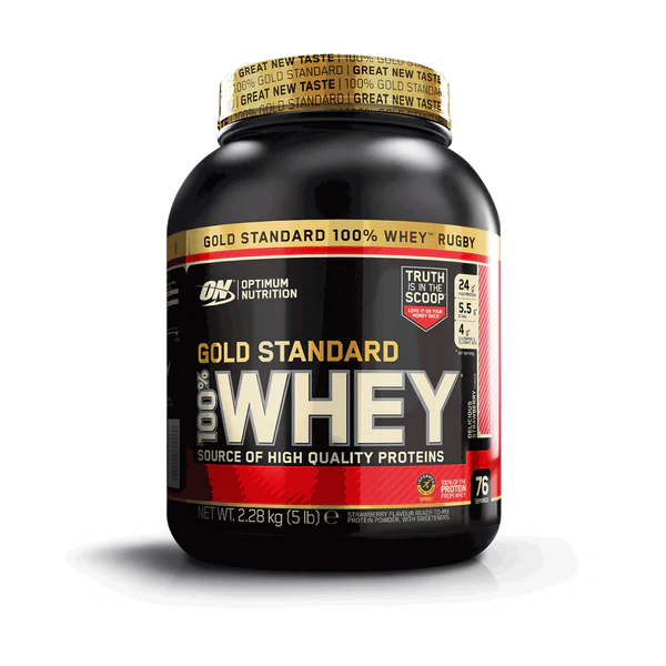 Optimum Nutrition Gold Standard 100% Whey 2.28kg Delicious Strawberry
