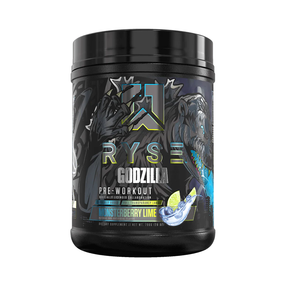 RYSE Godzilla Pre-Workout 792g Monsterberry Lime