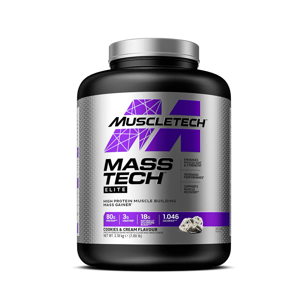 Muscletech Mass Tech Elite 3.18kg Cookies and Cream