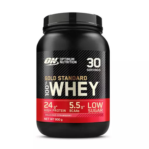 Optimum Nutrition Gold Standard 100% Whey 900g Delicious Strawberry