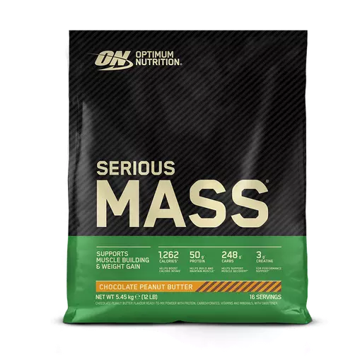 Optimum Nutrition Serious Mass 5.45kg Chocolate Peanut Butter