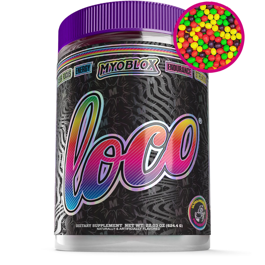 MyoBlox Loco Pre-Workout 624g Galactic Glow