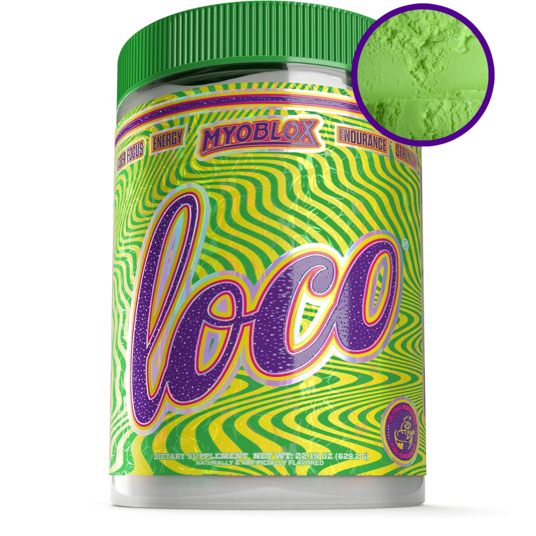 MyoBlox Loco Pre-Workout 629.2g Gorilla Juice