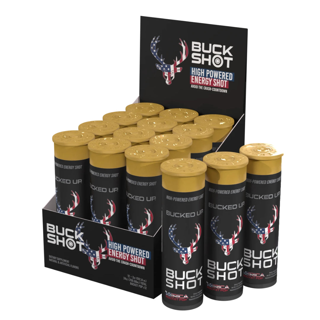Bucked Up Buck Shot 12x59ml Rocket Pop