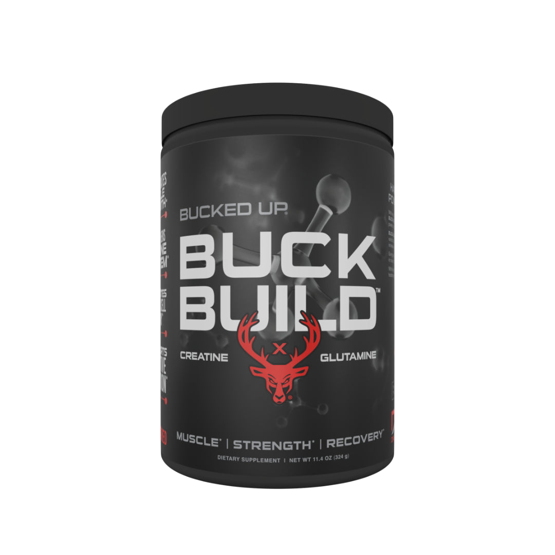 Bucked Up Buckbuild (Creatine / Glutamine) 324g Unflavored