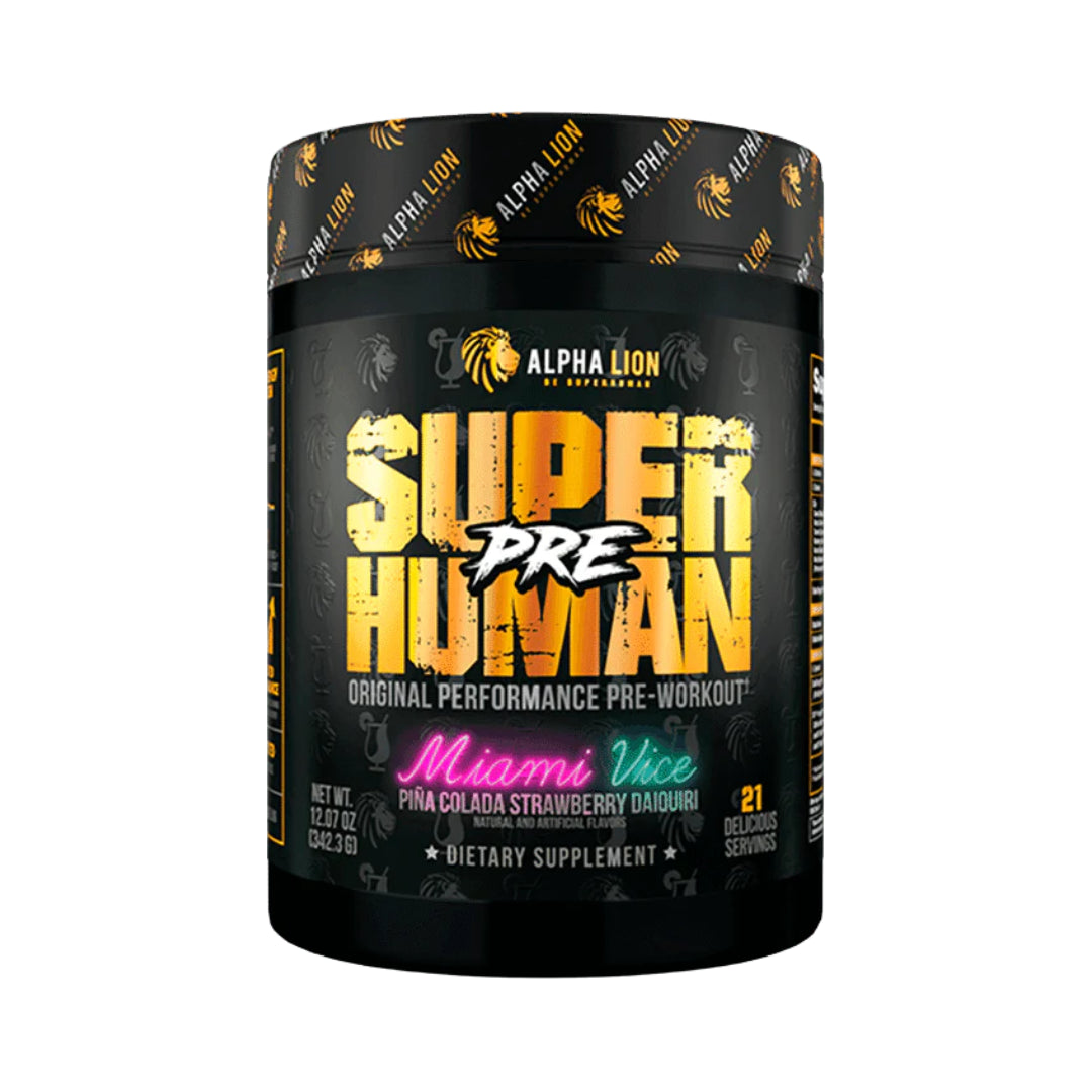 Alpha Lion SuperHuman Pre Workout 342.3g Miami Vice