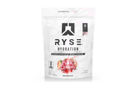 RYSE Hydration Sticks 16x6.4g Pink Splash