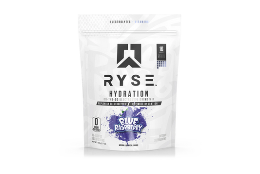 RYSE Hydration Sticks 16x6.4g Blue Raspberry