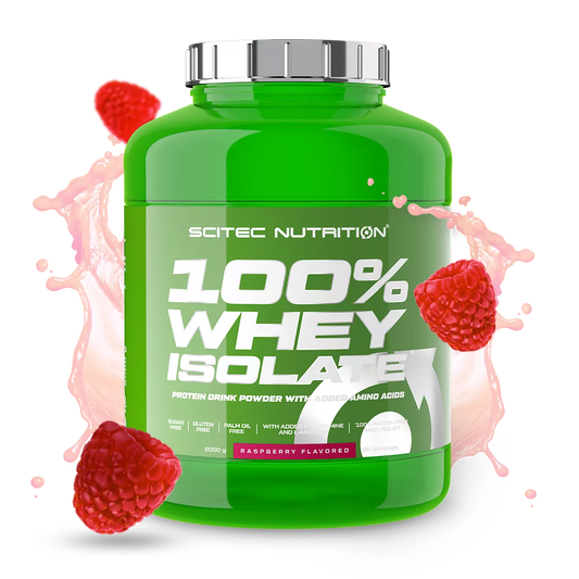 Scitec Nutrition 100% Whey Isolate 2000g Raspberry