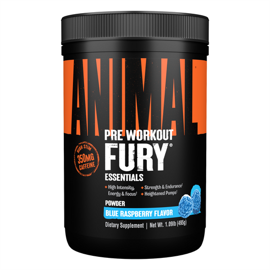 Animal Fury 492g Blue Raspberry