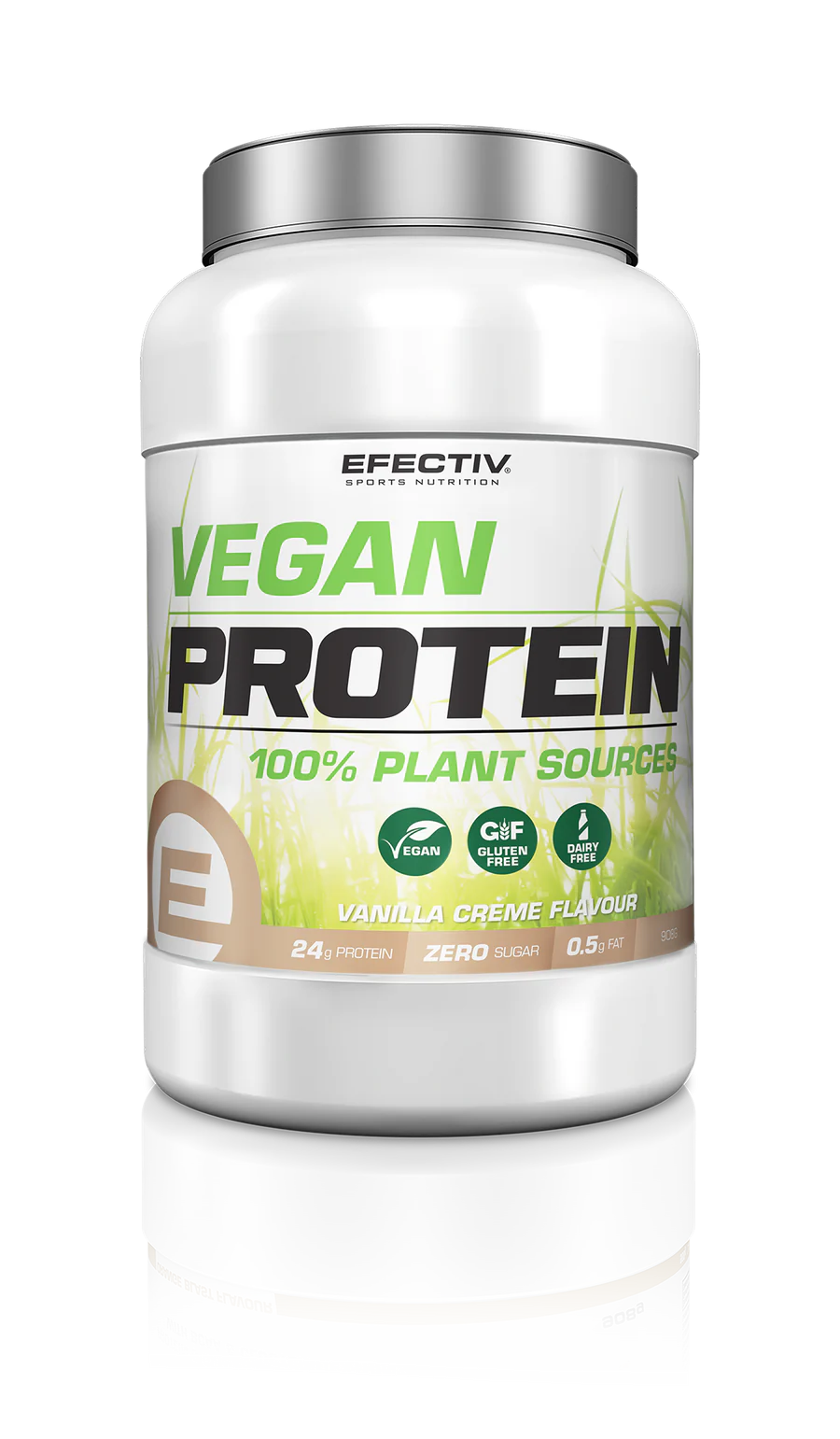 Vegan Protein Vanilla Creme - VANILLA CREME FLAVOUR flavor protein powder by Efectiv
