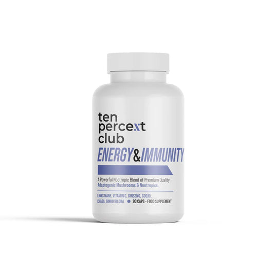 The Ten Percent Club Energy and Immunity 90 Caps