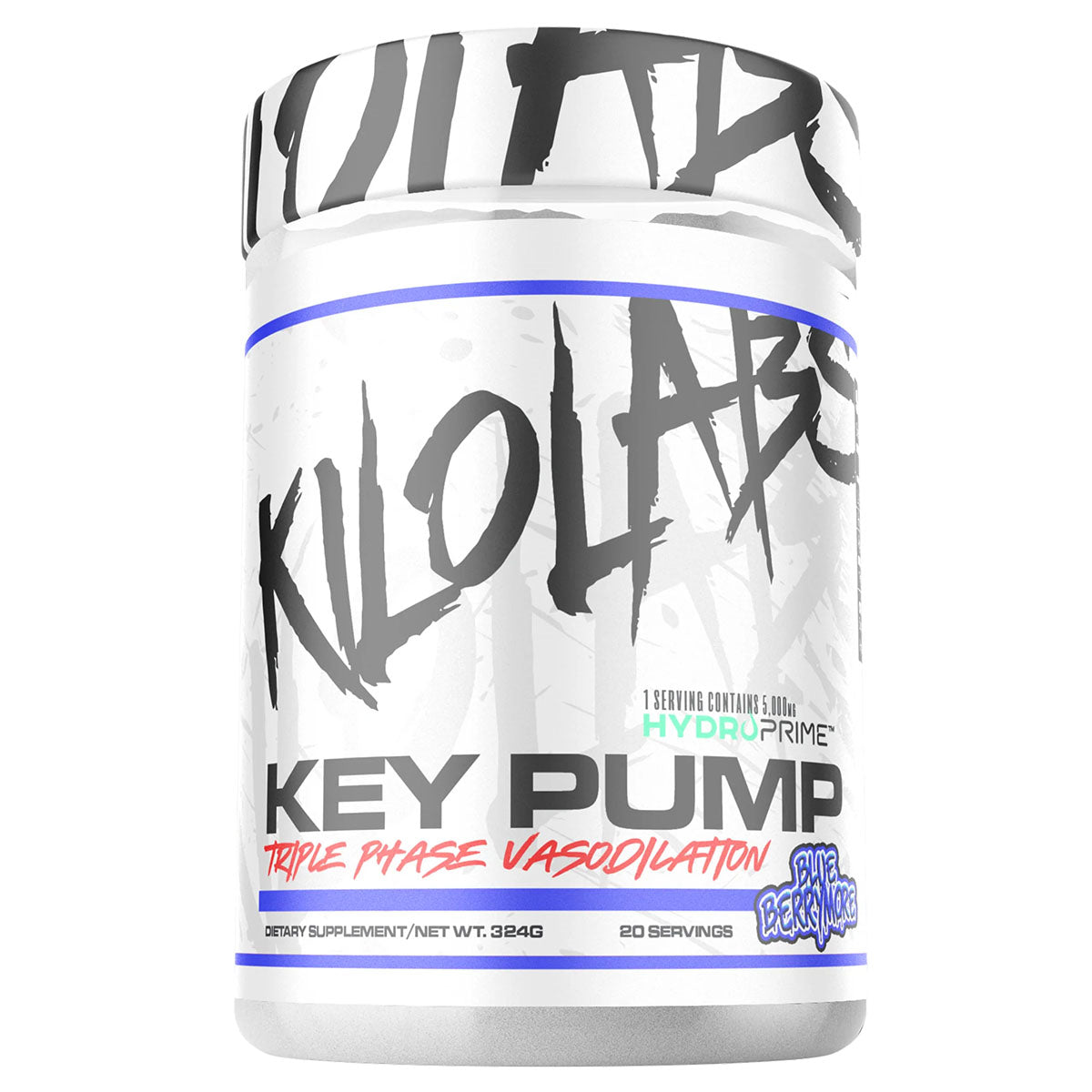 Kilo Labs Key Pump Stim Free Pump Pre-Workout 324g All Natty