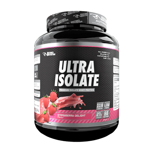 Refined Nutrition Ultra Isolate 2kg Strawberry Delight