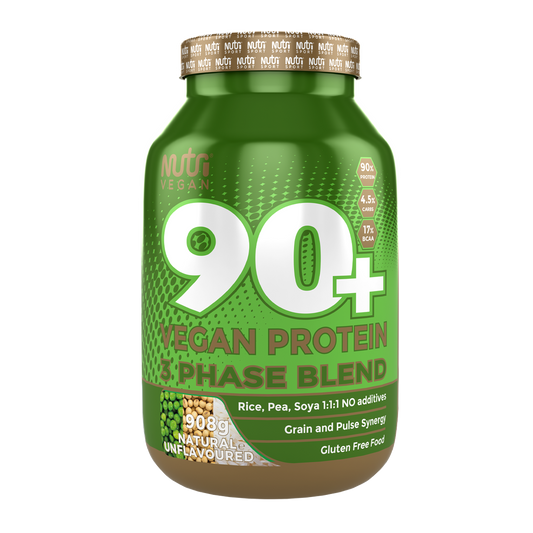 Nutri Vegan 90+ Protein Vegan 908g Unflavoured