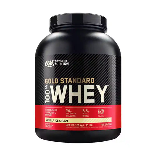 Optimum Nutrition Gold Standard 100% Whey 2.28kg Vanilla Ice Cream