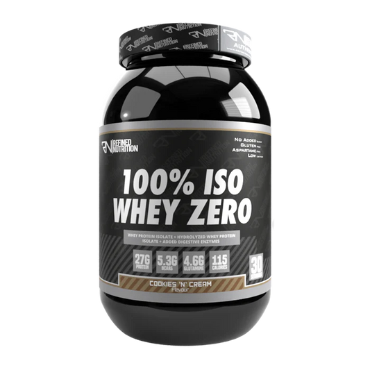 Refined Nutrition Refined 100% Iso Whey Zero 908g Cookies and Cream