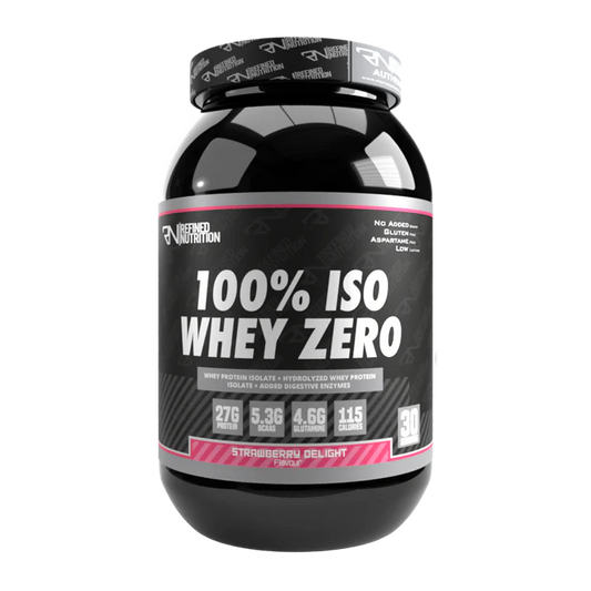 Refined Nutrition Refined 100% Iso Whey Zero 908g Strawberry Delight