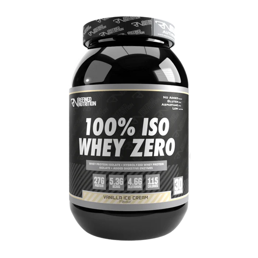 Refined Nutrition Refined 100% Iso Whey Zero 908g Vanilla Ice Cream