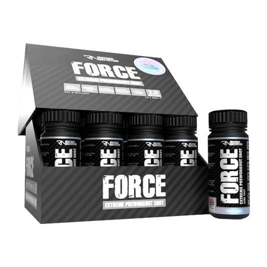 Refined Nutrition Force Extreme Stim Pre-workout Shots 12x60ml Sour Candy