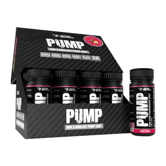 Refined Nutrition PUMP Pre-Workout Shots 12 x 60ml Fruit Punch