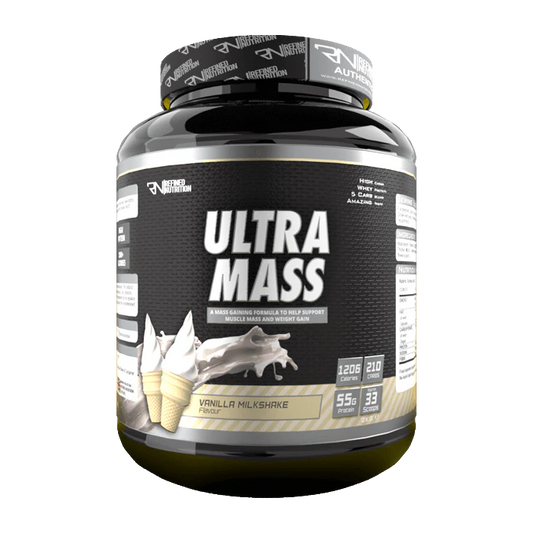 Refined Nutrition Ultra Mass 2kg Vanilla Milkshake