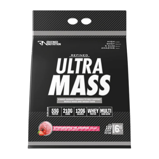 Refined Nutrition Ultra Mass 6kg Strawberry Milkshake