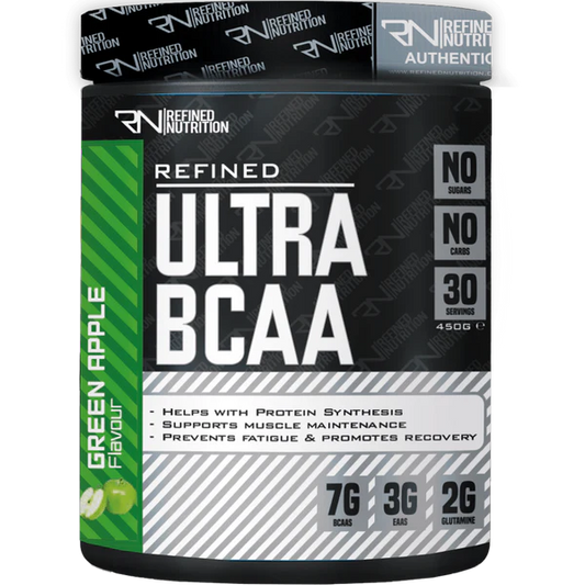 Refined Nutrition Ultra BCAA 450g Green Apple