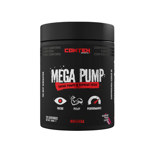 Conteh Sports Mega Pump 400g Raspberry Twist