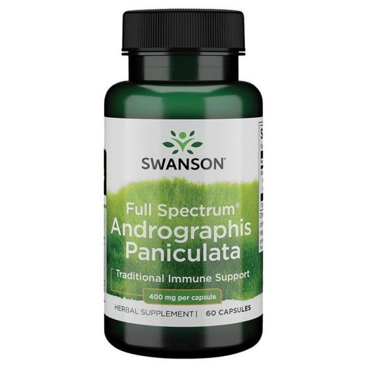 Swanson Full Spectrum Andrographis Paniculata 60 Caps
