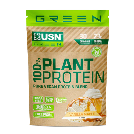 USN 100% Plant Protein 900g Vanilla Maple