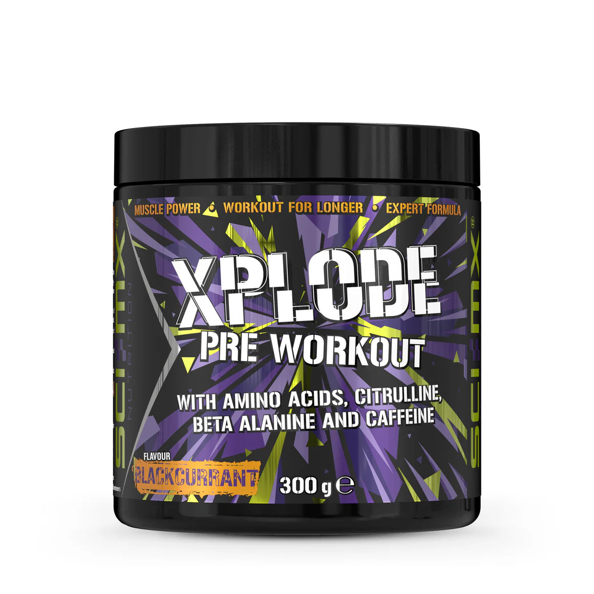 Sci-MX X-PLODE Pre-Workout 300g Blackcurrent