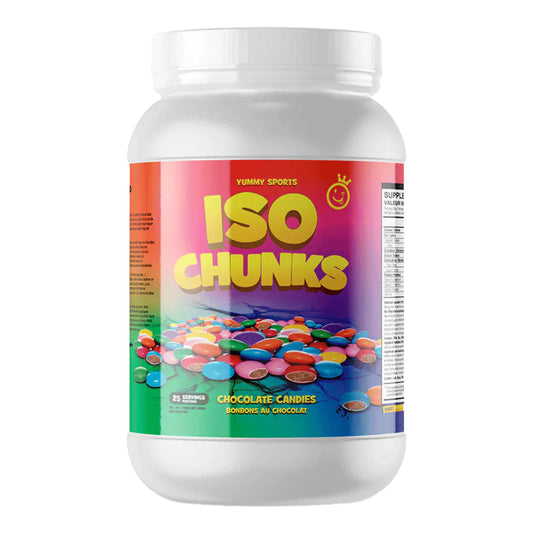 Yummy Sports ISO Chunk 25 Serv 800g Chocolate Candies