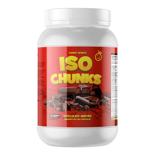 Yummy Sports ISO Chunk 25 Serv 800g Chocolate Wafers
