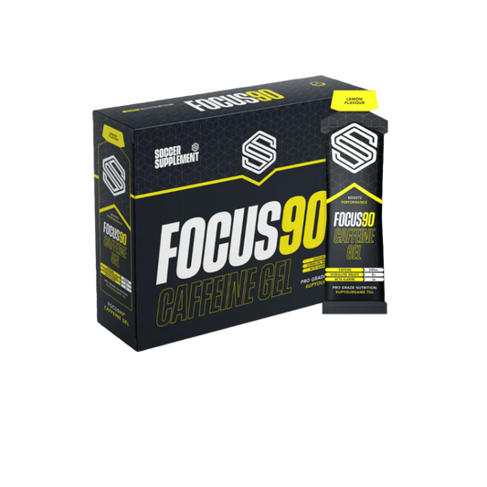 Soccer Supplement Focus90 Caffeine Gel 12x70g Lemon