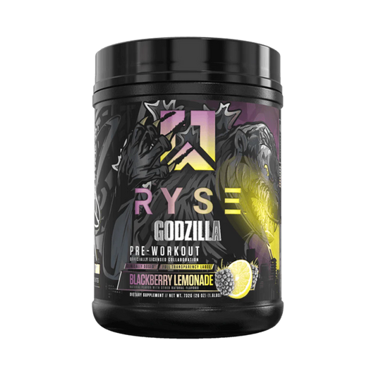 RYSE Godzilla Pre-Workout 792g Godzilla Blackberry Lemonade