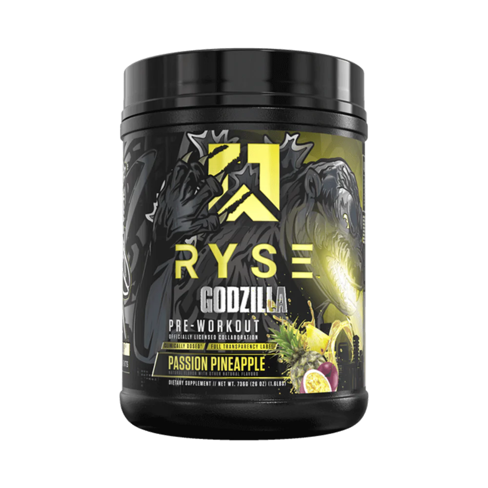 RYSE Godzilla Pre-Workout 792g Passion Pineapple