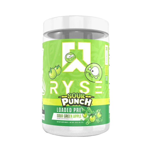 RYSE Loaded Pre 420g Sour Green Apple