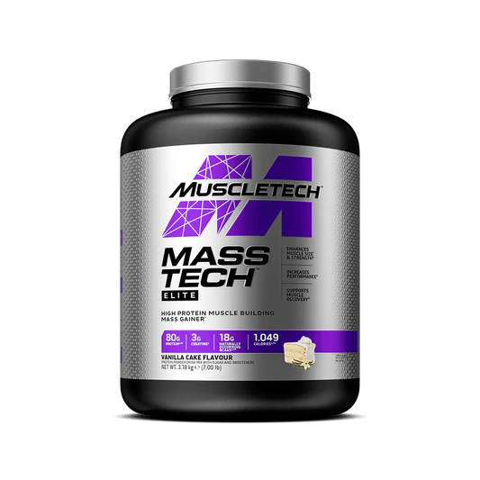 Muscletech Mass Tech Elite 3.18kg Vanilla Cake