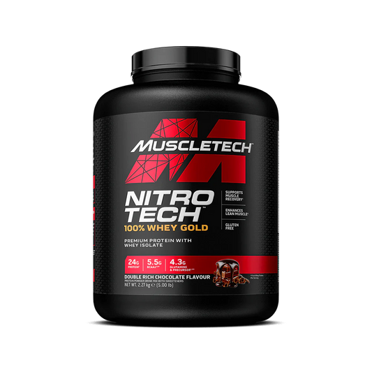 Muscletech Nitro Tech 100% Whey Gold 2.27kg Double Rich Chocolate