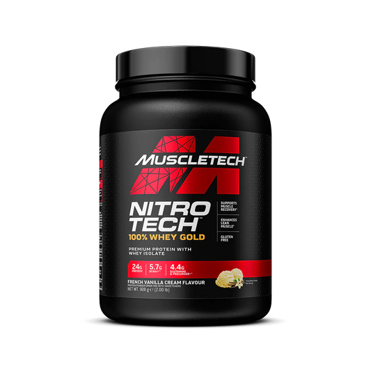 Muscletech Nitro Tech 100% Whey Gold 907g French Vanilla Creme