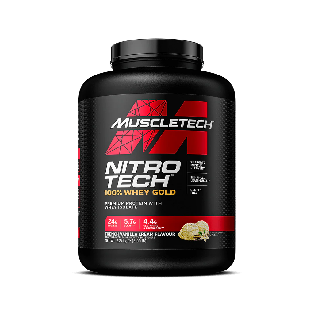 Muscletech Nitro Tech 100% Whey Gold 2.27kg Vanilla Cream