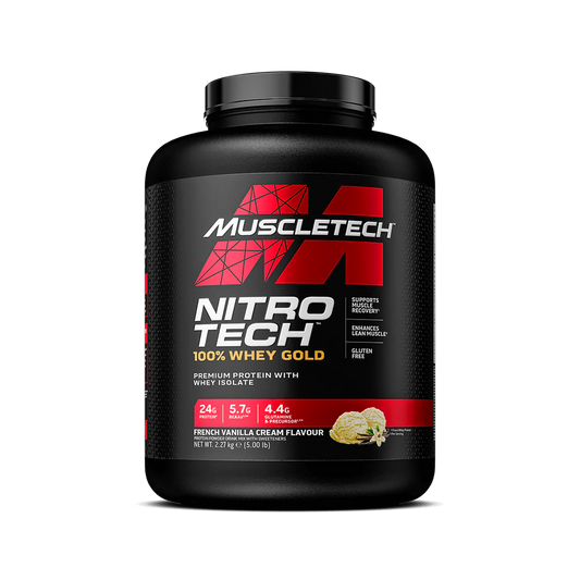 Muscletech Nitro Tech 100% Whey Gold 2.27kg Vanilla Cream
