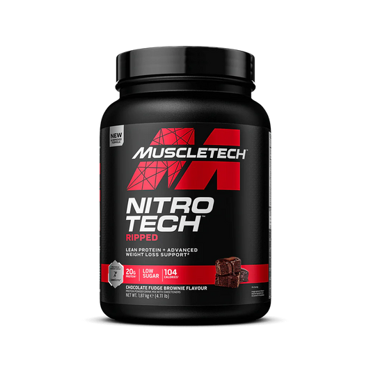 Muscletech Nitro Tech Ripped 1.8kg Chocolate Fudge Brownie