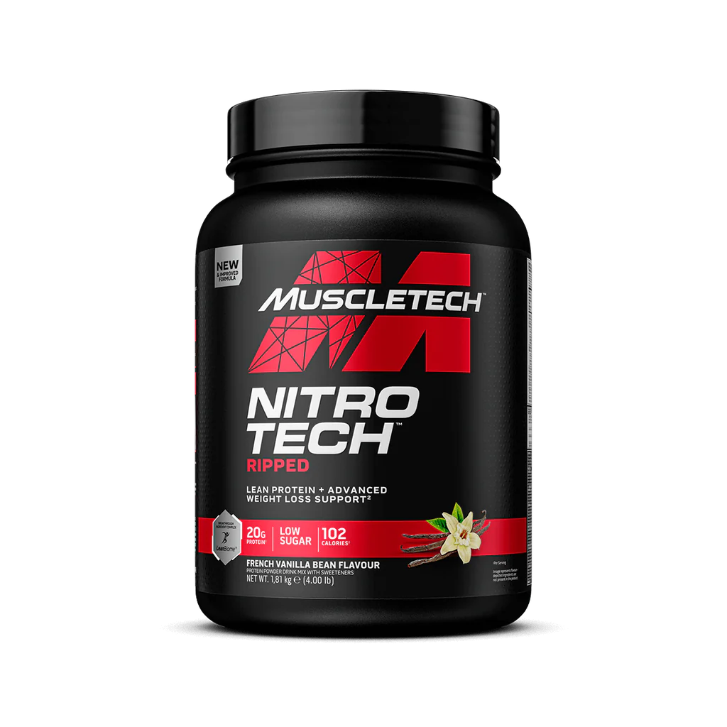 Muscletech Nitro Tech Ripped 1.8kg French Vanilla Swirl