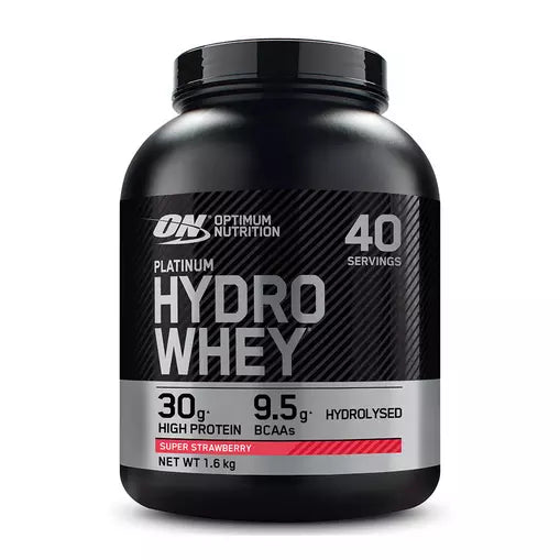 Optimum Nutrition Platinum Hydro Whey 1.6kg Strawberry