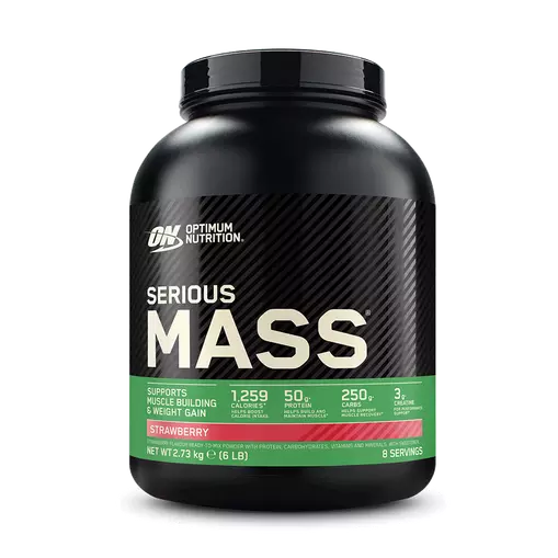Optimum Nutrition Serious Mass 2.73kg Strawberry