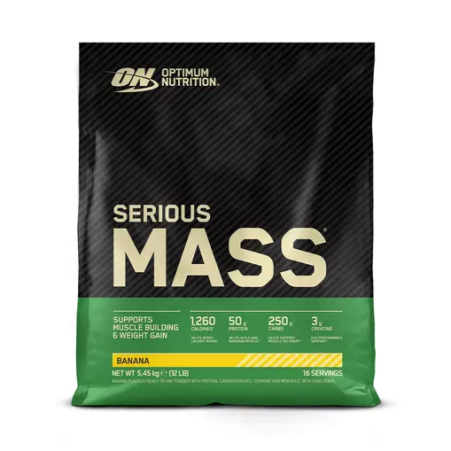 Optimum Nutrition Serious Mass 5.45kg Banana