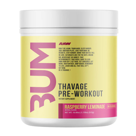 Raw Nutrition Thavage EU 520g Raspberry Lemonade